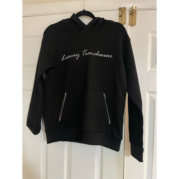 Luxury Trenchwear Other - Luxury Trenchwear "Pray" black pullover hoodie size XL